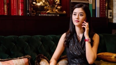 Maggie Yu Miao (also known as Yu Miao) quit acting in 2023. (Weibo)