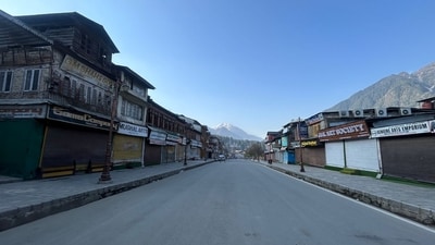 A view of main market in Pahalgam after the deadly terrorist attack that killed 26 tourists mostly Indians. (Waseem Andrabi/Hindustan Times) A view of main market in Pahalgam after the deadly terrorist attack that killed 26 tourists mostly Indians. (Waseem Andrabi/Hindustan Times)