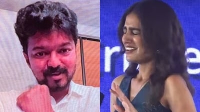 Priya Prakash Varrier was moved by a video of Vijay 'praising' her. Priya Prakash Varrier was moved by a video of Vijay 'praising' her.