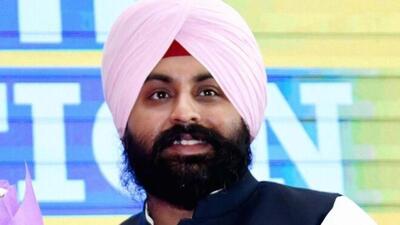 Punjab education minister Harjot Singh Bains unveiled a  ₹36-crore infrastructure overhaul for government schools under the Punjab Sikhya Kranti initiative. (HT File)