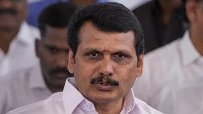 Tamil Nadu minister V Senthil Balaji has been told to decide by Monday whether he wanted to continue as a minister and get his bail order cancelled (PTI) Tamil Nadu minister V Senthil Balaji has been told to decide by Monday whether he wanted to continue as a minister and get his bail order cancelled (PTI)