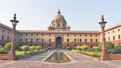 The North Block repurposing project, estimated at ₹338 crore, is to be completed in two years. (HT ARCHIVE) The North Block repurposing project, estimated at ₹338 crore, is to be completed in two years. (HT ARCHIVE)