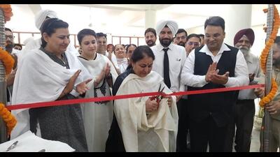 The centre was opened by principal fudge of the family court justice Neelam Arora. (HT)