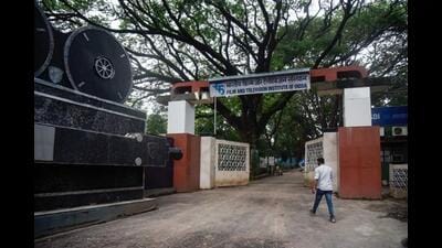 While a proposal to designate FTII as a centre of excellence was initially made by former Information and Broadcasting Minister Prakash Javadekar in 2014, the plan did not materialise at the time. (HT) While a proposal to designate FTII as a centre of excellence was initially made by former Information and Broadcasting Minister Prakash Javadekar in 2014, the plan did not materialise at the time. (HT)