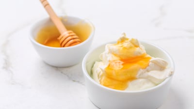 Honey and yoghurt are a good combination. (Shutterstock) Honey and yoghurt are a good combination. (Shutterstock)