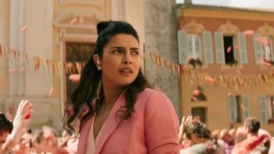 Priyanka Chopra goes full action in the trailer of Heads of State. Priyanka Chopra goes full action in the trailer of Heads of State.
