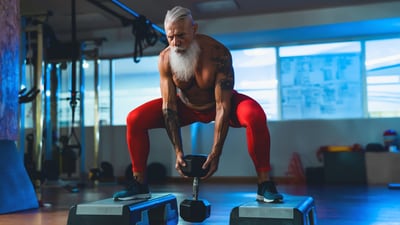 Strength training builds endurance and balance. (Shutterstock) Strength training builds endurance and balance. (Shutterstock)