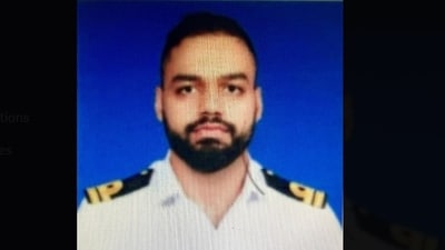 According to defence officials, Vinay Narwal tied the knot on April 16. (X/@indiannavy) According to defence officials, Vinay Narwal tied the knot on April 16. (X/@indiannavy)