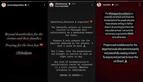 Kareena Kapoor, Vikrant Massey and Varun Dhawan share posts Kareena Kapoor, Vikrant Massey and Varun Dhawan share posts