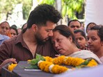 Family members and relatives mourn during the funeral of Sushil Nathaniel, who was killed in Pahalgam terrorist attack, at his residence in Indore, Thursday, April 24, 2025. Family members and relatives mourn during the funeral of Sushil Nathaniel, who was killed in Pahalgam terrorist attack, at his residence in Indore, Thursday, April 24, 2025.