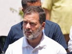 Congress leader Rahul Gandhi leaves after a Congress Working Committee (CWC) meeting, at the party office, in New Delhi, Thursday, April 24, 2025. Congress leader Rahul Gandhi leaves after a Congress Working Committee (CWC) meeting, at the party office, in New Delhi, Thursday, April 24, 2025.