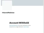 The official X (formerly Twitter) account of the Pakistan government has been suspended in India. The official X (formerly Twitter) account of the Pakistan government has been suspended in India.