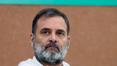 Earlier, Congress General Secretary Jairam Ramesh informed us that Gandhi had shortened his official visit to the US. (AICC) Earlier, Congress General Secretary Jairam Ramesh informed us that Gandhi had shortened his official visit to the US. (AICC)