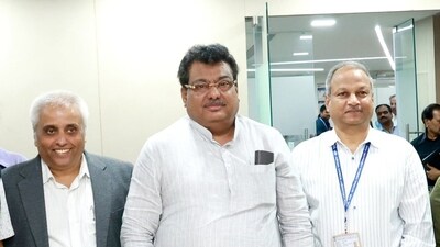 Karnataka industries minister MB Patil. Karnataka industries minister MB Patil.