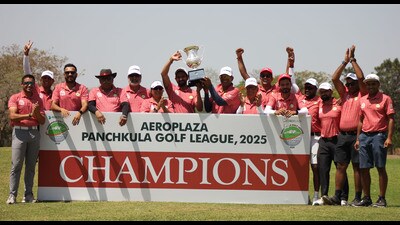 Highland Kings lifted the title as it beat Victory Waves with a 3-2 margin. (HT Photo)