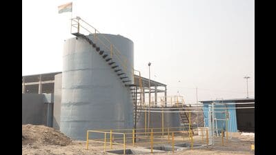 Modern scientific landfill constructed by PMC in an area of 40,000 square metres in Baswar at Naini (HT) Modern scientific landfill constructed by PMC in an area of 40,000 square metres in Baswar at Naini (HT)