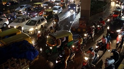 Traffic snarls expected around Bengaluru's Chinnaswamy stadium ahead of RCB vs RR match. (PTI)
