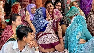 The father-sun duo from Gujarat have been killed in a terror attack in Jammu and Kashmir's Pahalgam. (PTI) The father-sun duo from Gujarat have been killed in a terror attack in Jammu and Kashmir's Pahalgam. (PTI)