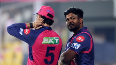 Riyan Parag and Sanju Samson (Reuters)