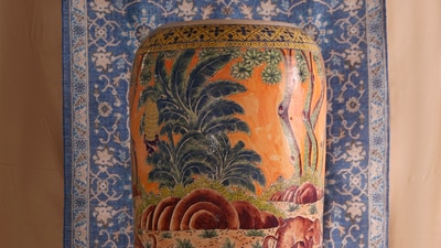 A thoughtfully curated mix of botanical-printed vases can elevate the aesthetics A thoughtfully curated mix of botanical-printed vases can elevate the aesthetics
