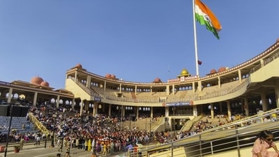 The BSF said in a statement that border gates will remain closed during the event and the symbolic handshake between the two forces will be suspended (PTI) The BSF said in a statement that border gates will remain closed during the event and the symbolic handshake between the two forces will be suspended (PTI)