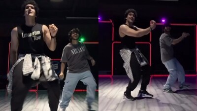 Govinda's son Yashvardhan Ahuja dancing to Jawan song Chaleya Govinda's son Yashvardhan Ahuja dancing to Jawan song Chaleya