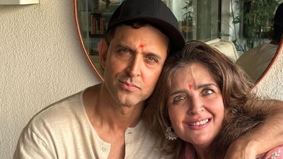 During the interview, Sunaina called Hrithik her “biggest cheerleader”. During the interview, Sunaina called Hrithik her “biggest cheerleader”.