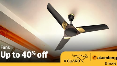 Amazon Summer Appliances Fest is here with the best offers and deals on fans.