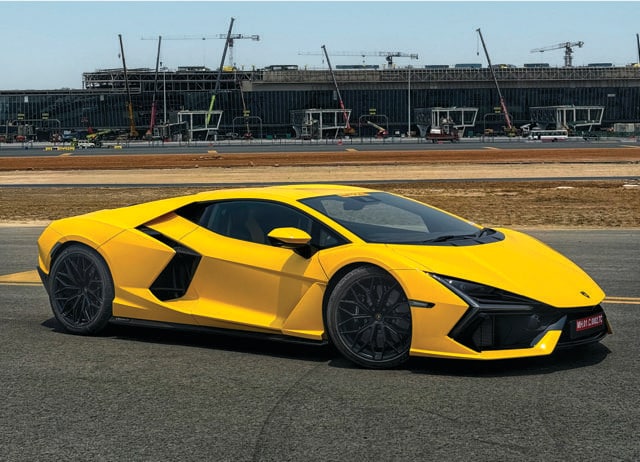 Testing the car on an airport’s runway feels like a lift-off.