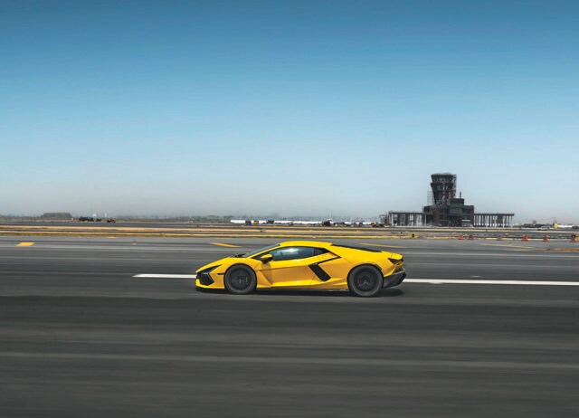 The runway is Code F compliant, built to handle Boeing 777s and the mammoth Airbus A380.