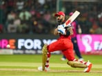 Royal Challengers Bengaluru's Virat Kohli plays a shot. Royal Challengers Bengaluru's Virat Kohli plays a shot.