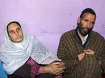 Family members of Syed Adil Hussain Shah, who died in Pahalgam terror attack while trying to save the tourists, in Anantnag on Thursday.
Family members of Syed Adil Hussain Shah, who died in Pahalgam terror attack while trying to save the tourists, in Anantnag on Thursday.