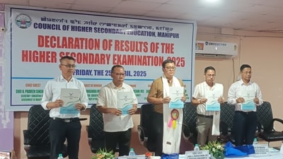 Manipur Board Class 12 Result 2025: COHSEM 12th results out, 94% students pass Manipur Board Class 12 Result 2025: COHSEM 12th results out, 94% students pass