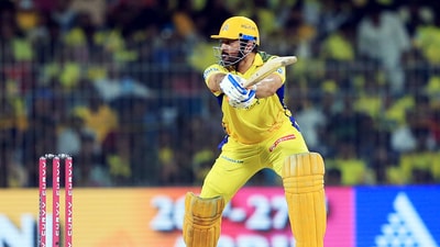 MS Dhoni said CSK were 15-20 runs short as they came up short against SRH. (ANI) MS Dhoni said CSK were 15-20 runs short as they came up short against SRH. (ANI)