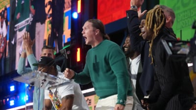 Clay Matthews delivered President Donald Trump's message at the 2025 NFL Draft (AP) Clay Matthews delivered President Donald Trump's message at the 2025 NFL Draft (AP)