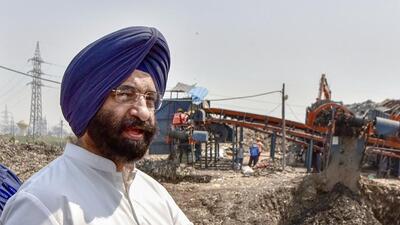 Delhi minister Manjinder Singh Sirsa. (ANI) Delhi minister Manjinder Singh Sirsa. (ANI)