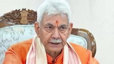 J&K lieutenant governor Manoj Sinha (File)