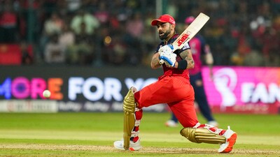 Royal Challengers Bengaluru's Virat Kohli plays a shot. (PTI) Royal Challengers Bengaluru's Virat Kohli plays a shot. (PTI)