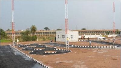Punjab has 32 automated tracks where driving tests are recorded on video and scored digitally.