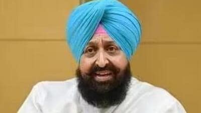 Punjab leader of Opposition Partap Singh Bajwa kept a distance from the media, citing the relief from arrest granted by the high court along with the conditions imposed by the court. (HT File) Punjab leader of Opposition Partap Singh Bajwa kept a distance from the media, citing the relief from arrest granted by the high court along with the conditions imposed by the court. (HT File)