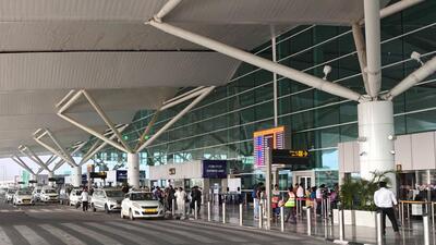 Since Wednesday, wind direction around the IGI airport had been predominantly westerly, allowing for relatively smooth operations. (Vipin Kumar/HT Photo) Since Wednesday, wind direction around the IGI airport had been predominantly westerly, allowing for relatively smooth operations. (Vipin Kumar/HT Photo)