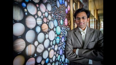 The gas signatures Madhusudhan and his team at Cambridge have detected are the surest signs of life outside Earth that humanity has ever encountered. How we interpret and build on this data, from 124 light years away, will be crucial, he says. The gas signatures Madhusudhan and his team at Cambridge have detected are the surest signs of life outside Earth that humanity has ever encountered. How we interpret and build on this data, from 124 light years away, will be crucial, he says.