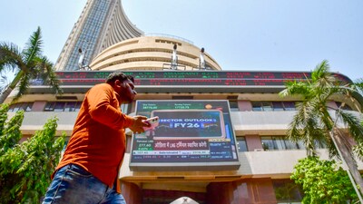The 30-share BSE benchmark declined 315.06 points or 0.39 per cent to settle at 79,801.43 on Thursday (PTI)
