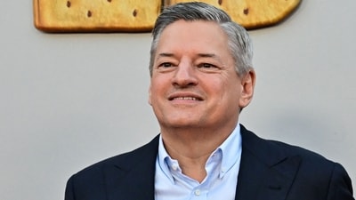 Ted Sarandos expressed his views at TIME100 Summit. (Photo by Frederic J. BROWN / AFP) (AFP) Ted Sarandos expressed his views at TIME100 Summit. (Photo by Frederic J. BROWN / AFP) (AFP)