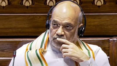 Union home minister Amit Shah. (PTI) Union home minister Amit Shah. (PTI)
