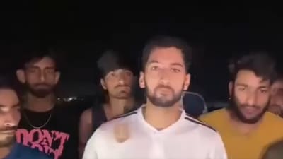 Kashmiri students in Dera Bassi, Chandigarh allege a brutal midnight attack with sharp weapons inside their hostel. (X/@ahmermkhan)