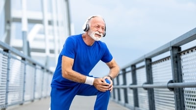 Knee joint discomfort is common, especially among older adults. (Shutterstock) Knee joint discomfort is common, especially among older adults. (Shutterstock)