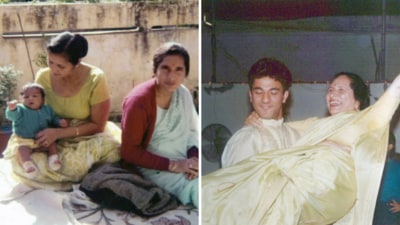 He shared nostalgic childhood photos and spoke of his mother's role in his restaurant's success, (Instagram/vikaskhannagroup) He shared nostalgic childhood photos and spoke of his mother's role in his restaurant's success, (Instagram/vikaskhannagroup)