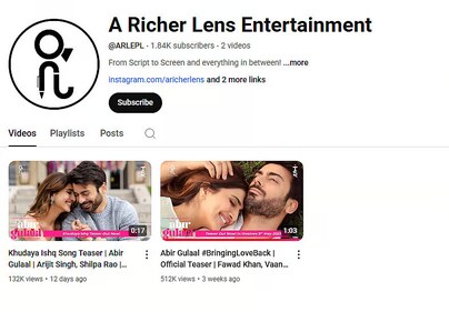 Screengrab of the YouTube channel. Screengrab of the YouTube channel.