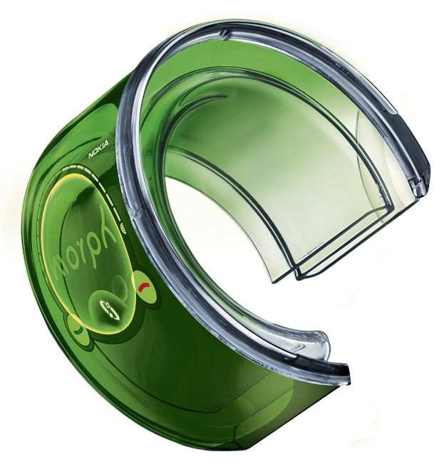 A proposed flexible phone named the Morph. (Nokia Design Archive / Aalto University Archives) A proposed flexible phone named the Morph. (Nokia Design Archive / Aalto University Archives)